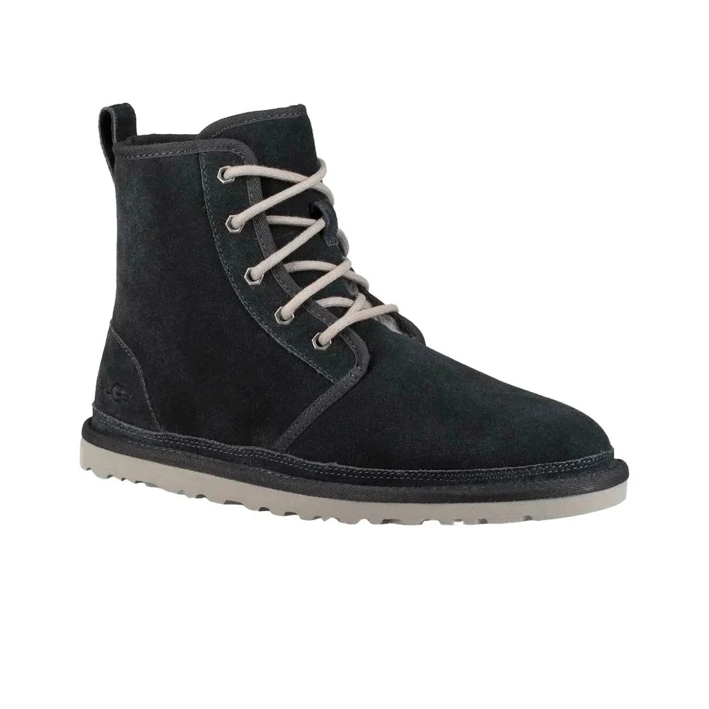 UGG HARKLEY Mens Size 5 Boots‎ True Navy Blue Shearling 1016472 NEW